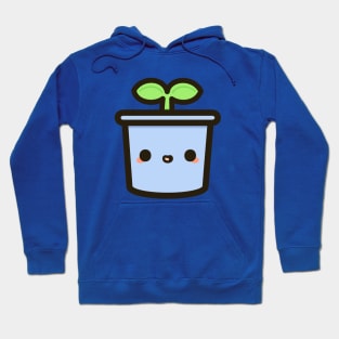 Cute sprout in pot Hoodie